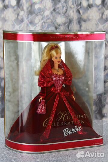 Barbie Holiday 2002. Коллекционная кукла Барби