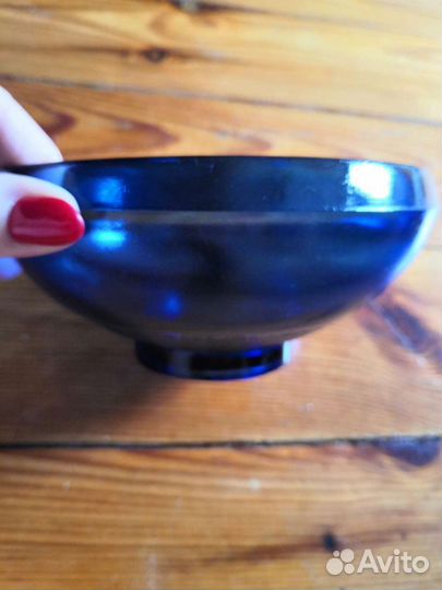 Ваза цветное стекло СССР