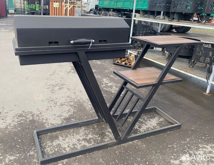 Мангал в стиле лофт 