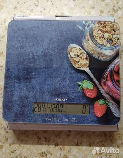 Весы кухонные электронные настольные