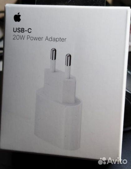 Зарядное устройство Apple mhje3ZM/A, 20 Вт, белый