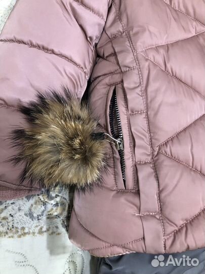 Костюм зимный на девочку 80 см