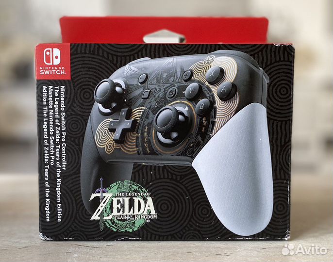 Nintendo Pro Controller Zelda Tears of the Kingdom