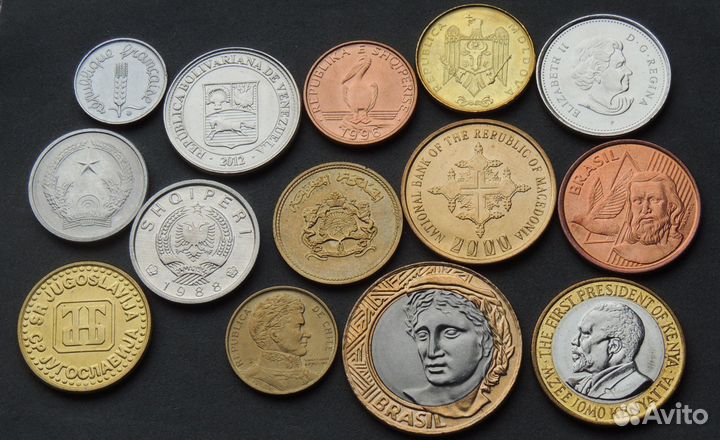 Монеты мира UNC/aUNC