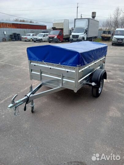 Прицеп цинк мастер экo 2м