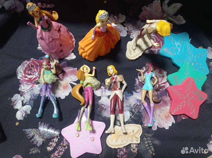 Винкс и Барби и другое Киндеры и фигурки