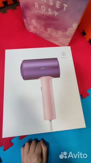 Фен Soocas Hair Dryer H5 sunset rose фиолетовый