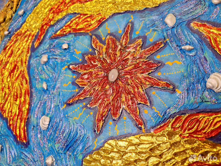 Интерьерная картина текстурная 60 80