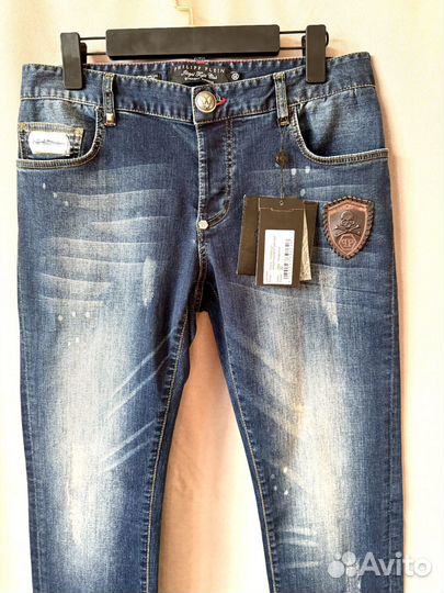 Джинсы мужские Philipp Plein оригинал 48 (32)