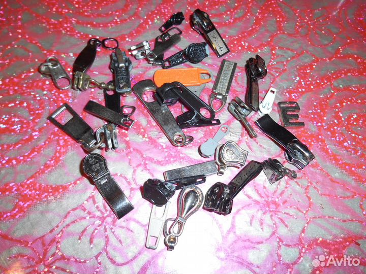 Набойки для обуви и бегунки для молний