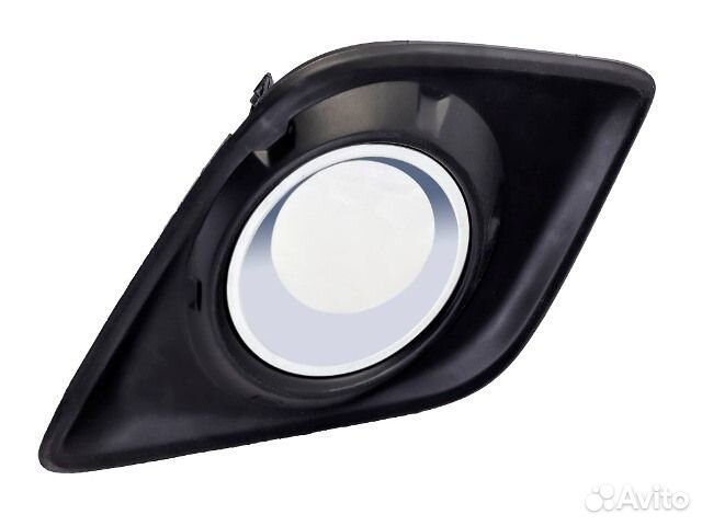 Решетка переднего бампера под птф Toyota Hilux