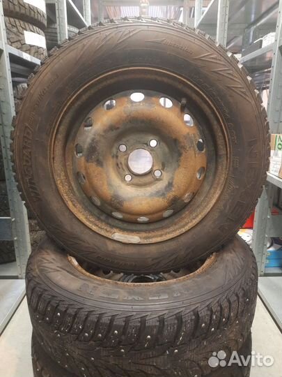 Колеса в сборе на штампованных дисках 185/65 R14