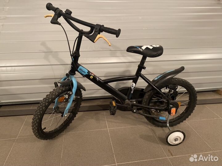 Детский велосипед btwin 16 б/у