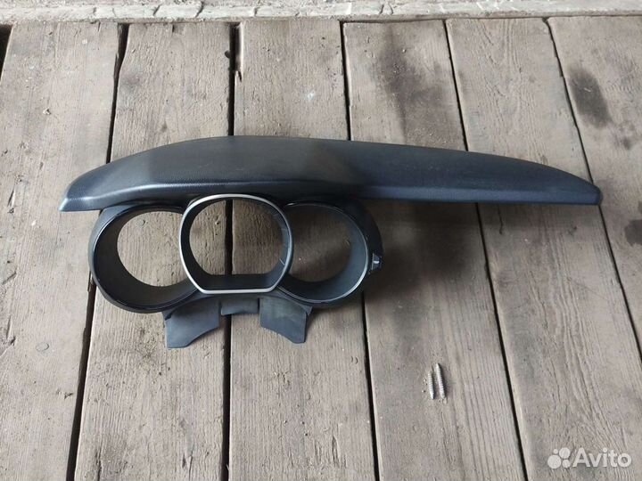 Kia rio накладка торпедо очки щитка приборов