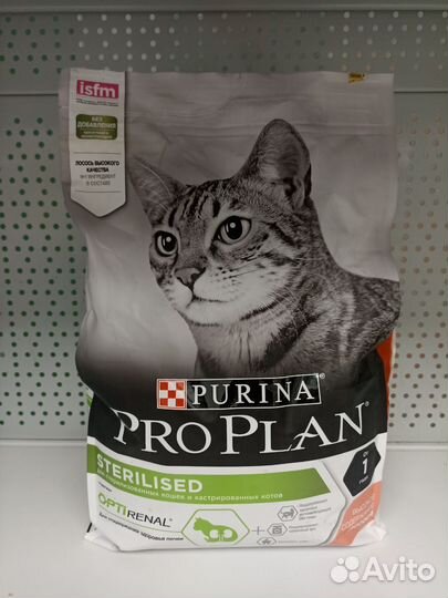 Корм для кошек ProPlan sterilized лосось 3 кг