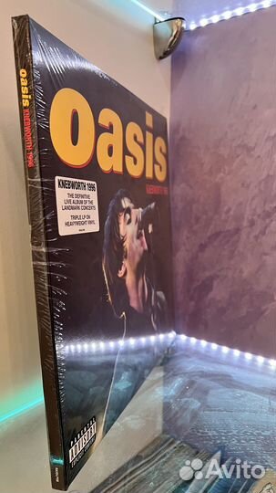 Oasis – Knebworth 1996 3 LP