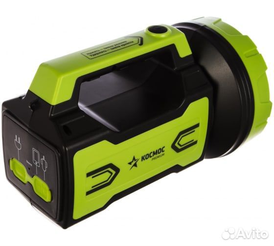 Космос Фонарь-прожектор 9110wusb акк 4V6Ah LED 10W