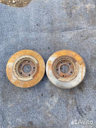 Диски тормозные,Передние/Задние Hyundai Santa Fe 1