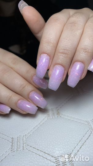 Наращивание ногтей на дому