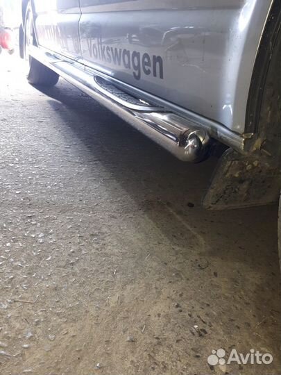 Пороги с проступями 76 мм Volkswagen Caravelle