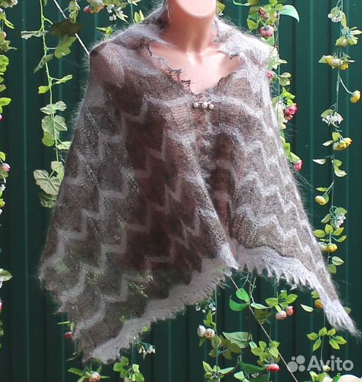 Новый Пуховый палантин