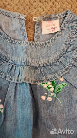 Летнее платье для девочки