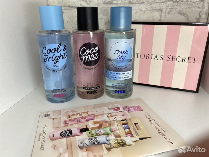 Victorias secret мист pink оригинал