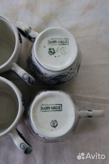 Кофейный сервиз гжель СССР