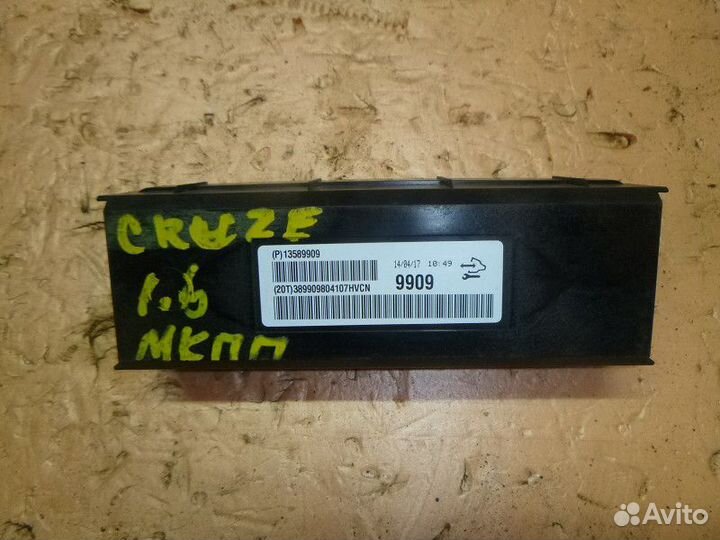 Блок электронный chevrolet cruze 2009