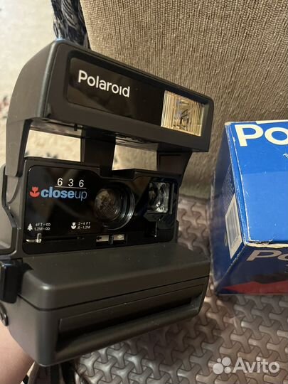 Polaroid 636 closeup