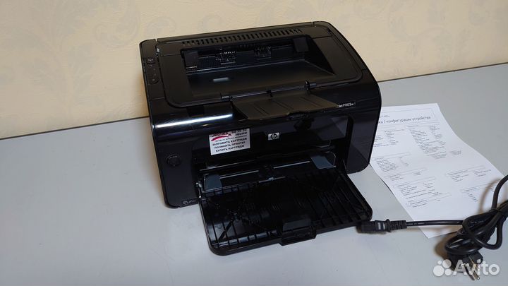 Принтер лазерный HP LJ Pro P1102w Wi-Fi