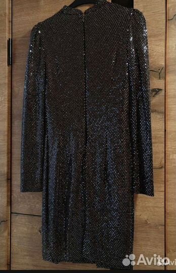 Новогодн.платье 46-48 р сапоги из образа в подарок