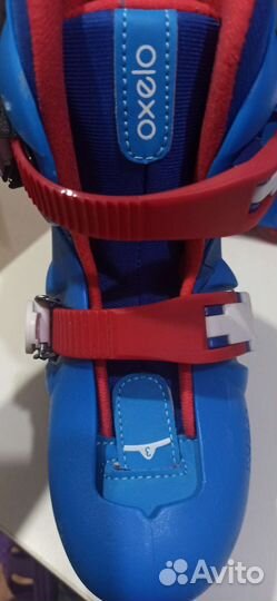 Роликовые коньки детские с защитой