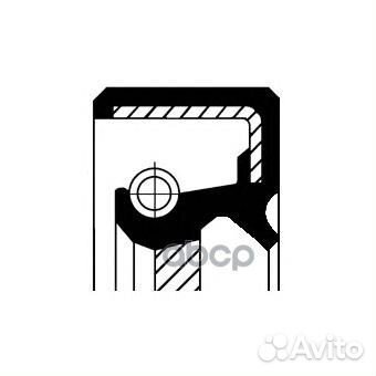 Сальник распред.вала 40x52x6 12015430B Corteco