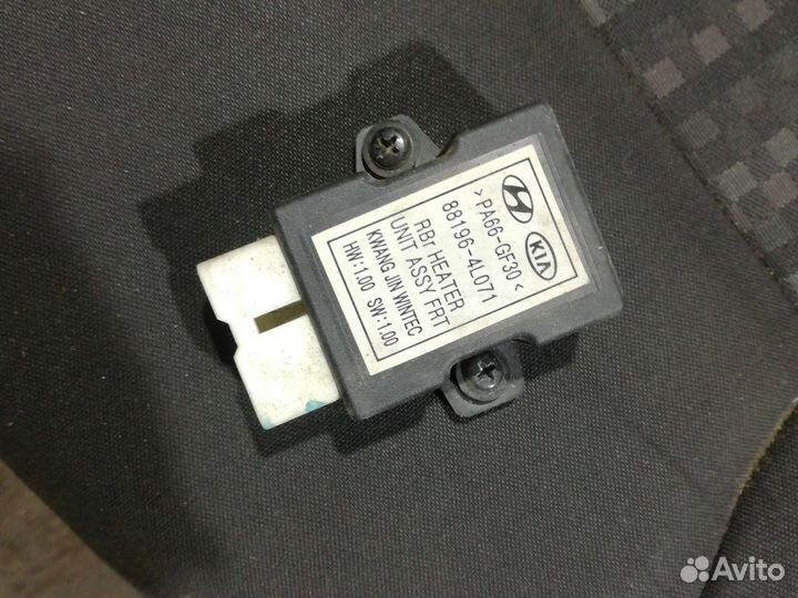 Блок подогрева сидений киа рио 3 Хендай солярис