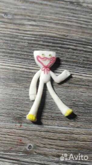 Маленький резиновый белый хаги ваги