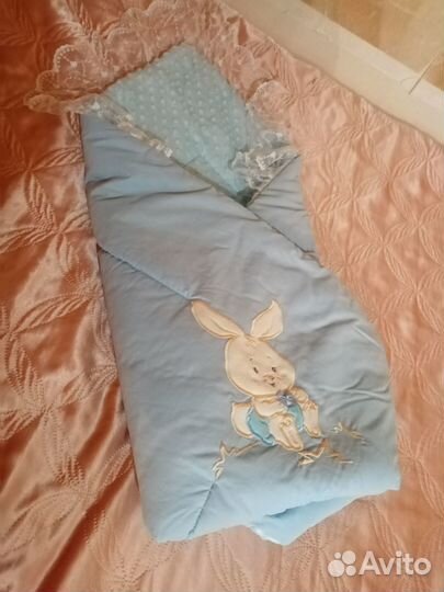 Конверт-одеяло на выписку и прогулку зимний