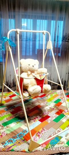 Детские напольные качели