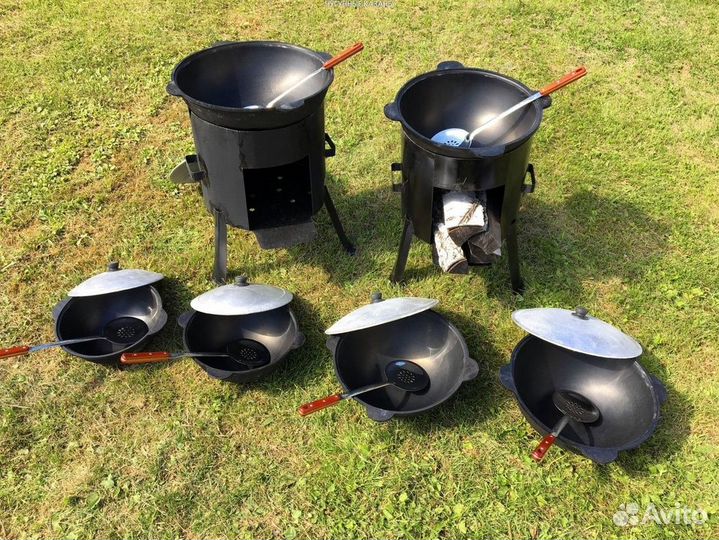 Узбекский чугунный казан