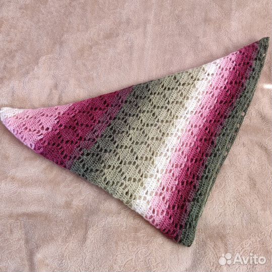 Шаль вязаная ручная работа продам