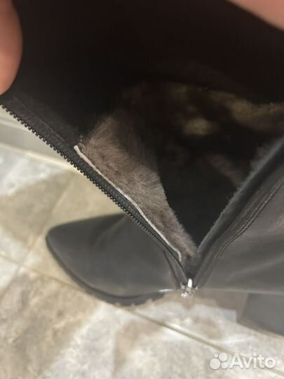 Сапоги женские зимние натуральная кожа