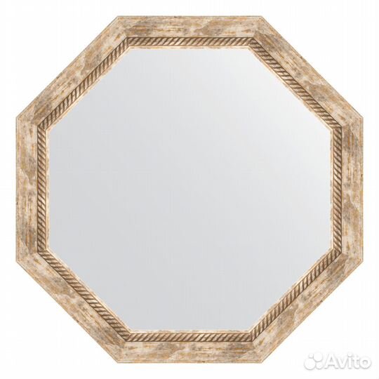Зеркало настенное Octagon evoform в багетной раме