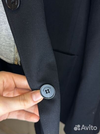 Куртка с капюшоном balenciaga