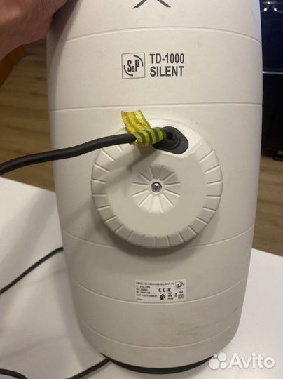 Канальный вентилятор S&P TD 1000/200 Silent 3V