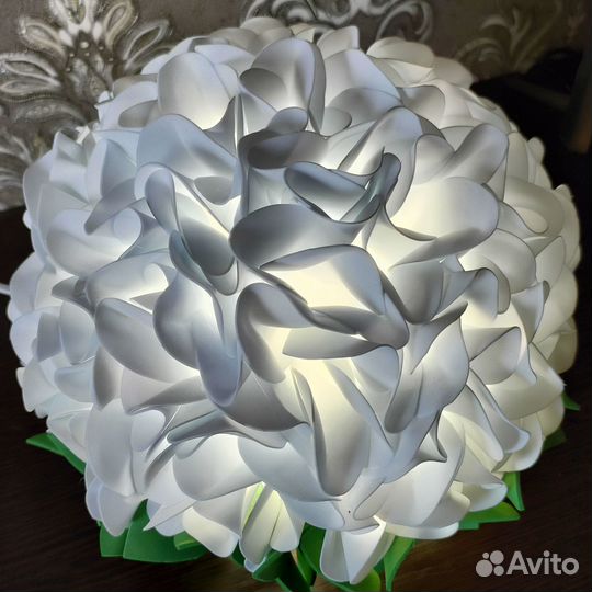 Гортензии светильники