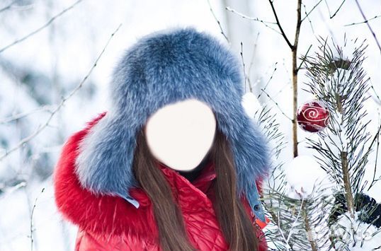 Шапка ушанка женская