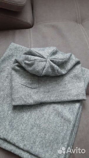 Шапка и снуд женский