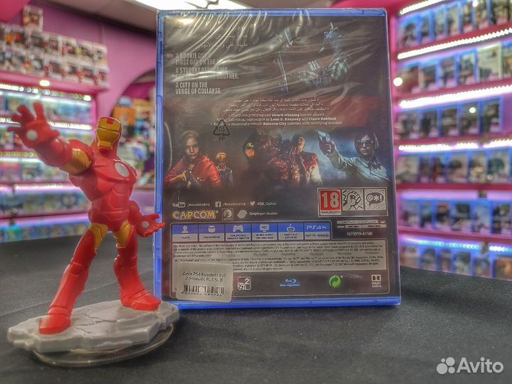 Диск PS4 Resident Evil 2 Remastered (Новый)