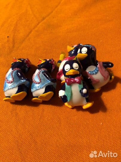 Пингвины коллекция киндер сюрприз 2000 г