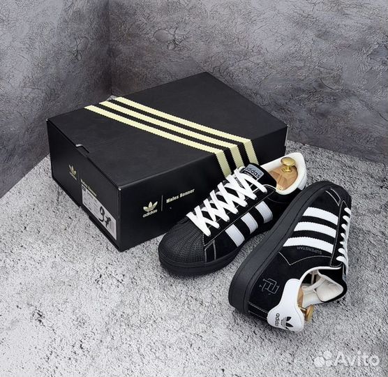 Кроссовки Adidas Superstar 'Core Black'